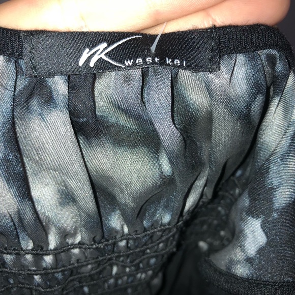 West Kei satin feel racer back tunic Sz L - Picture 4 of 4